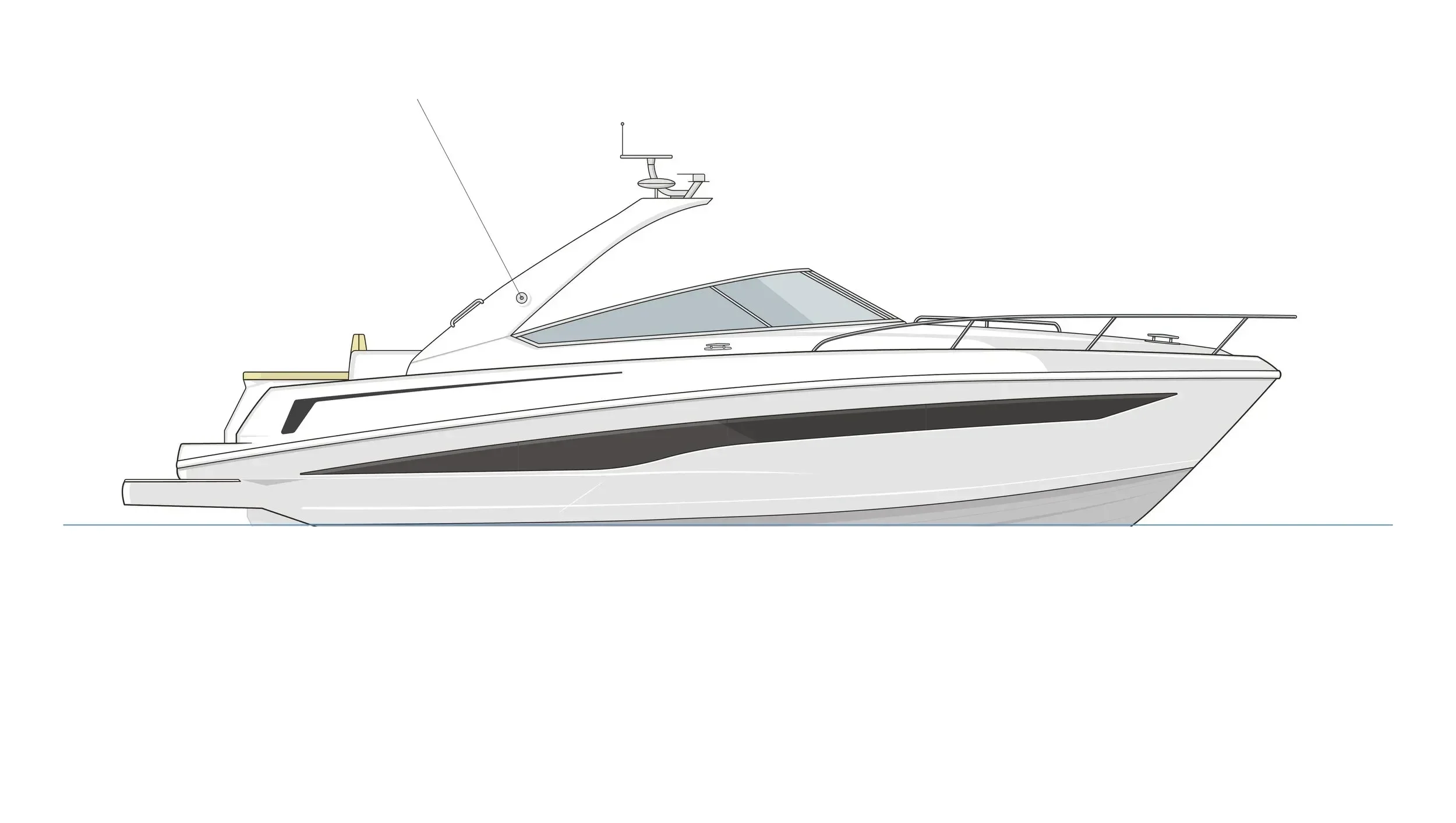 Sea Ray Venture 370, 2011