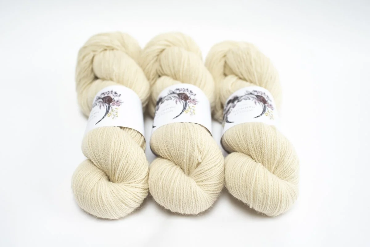 Natural Sock 4ply- Jasmine