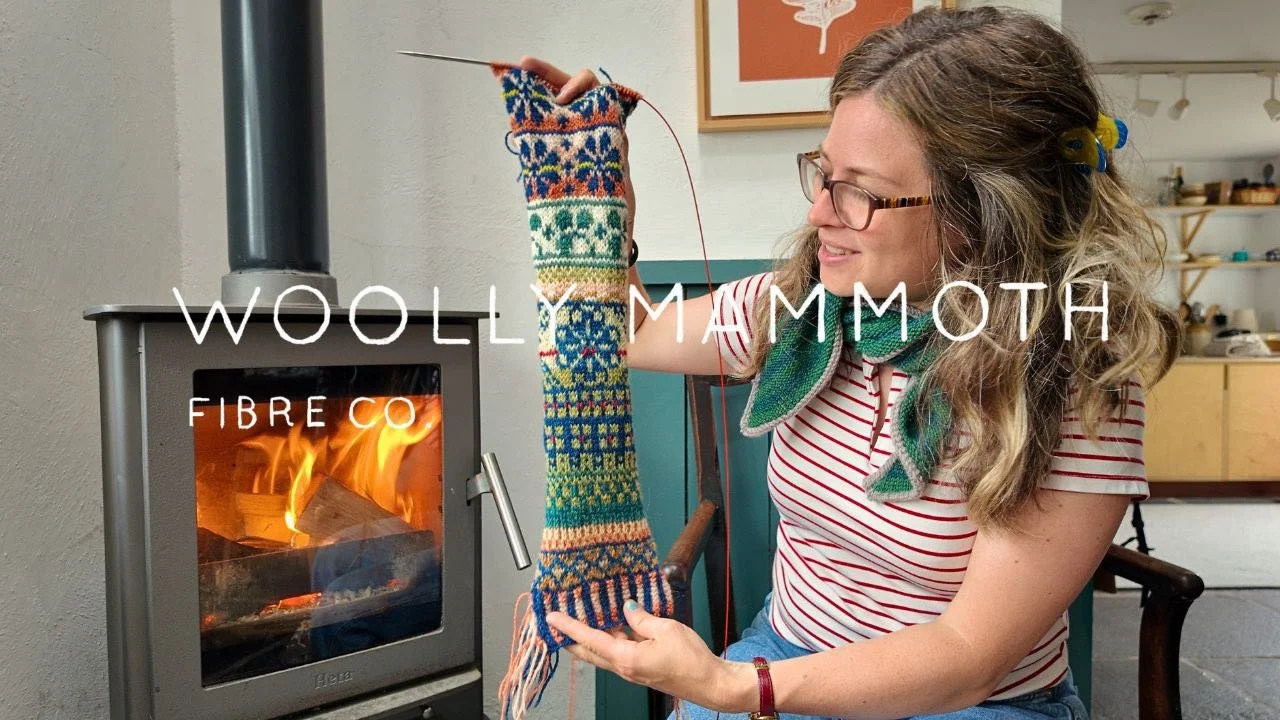 New podcast episode out on YouTube! Link in description ✨ also&hellip;. Instead of talking about my FairIsle garment&hellip; I finally swatched!!