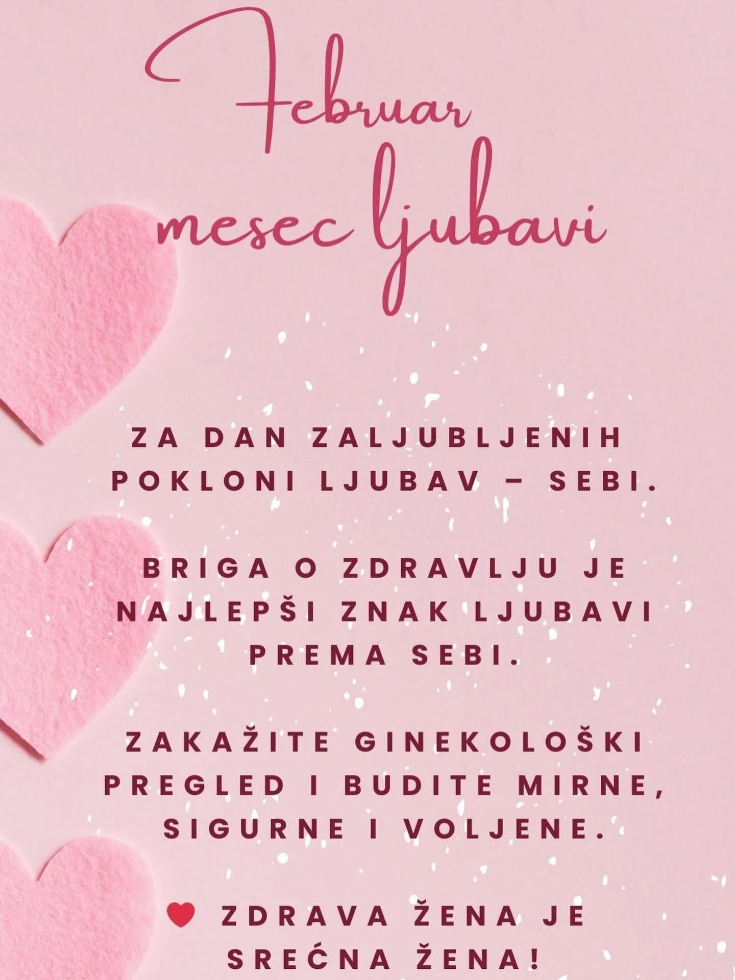 #danzaljubljenih #zdravlje #ginekolog #zdravazena