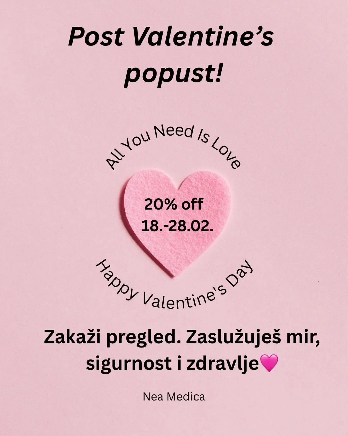 Idealno vreme da proverite svoje ginekolo&scaron;ko zdravlje! Zakažite svoj pregled pozivom na broj 061 1842 897 ili nam pi&scaron;ite u DM #ginekolog#buditezdravolepi #zenskozdravlje #ginekolo&scaron;kipregled #womenshealth