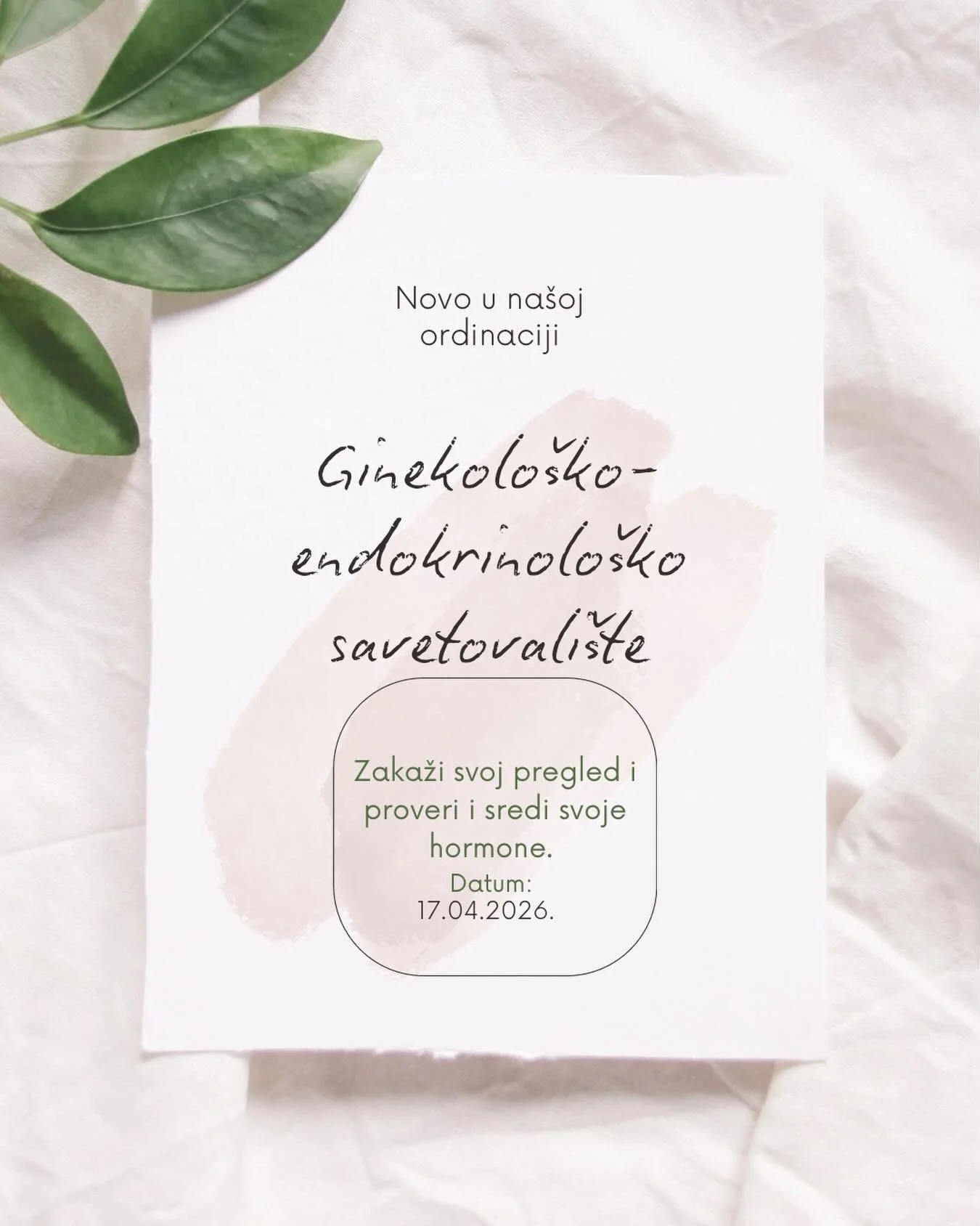 Ukoliko imate neregulisan sindrom policističnih jajnika,insulinsku rezistenciju, iregularne cikluse ili osećate da je vreme da proverite svoje hormone zakažite svoj endokrinolo&scaron;ki pregled u ordinaciji Nea Medica.
0611842897 💕 #zena #zdravlje 