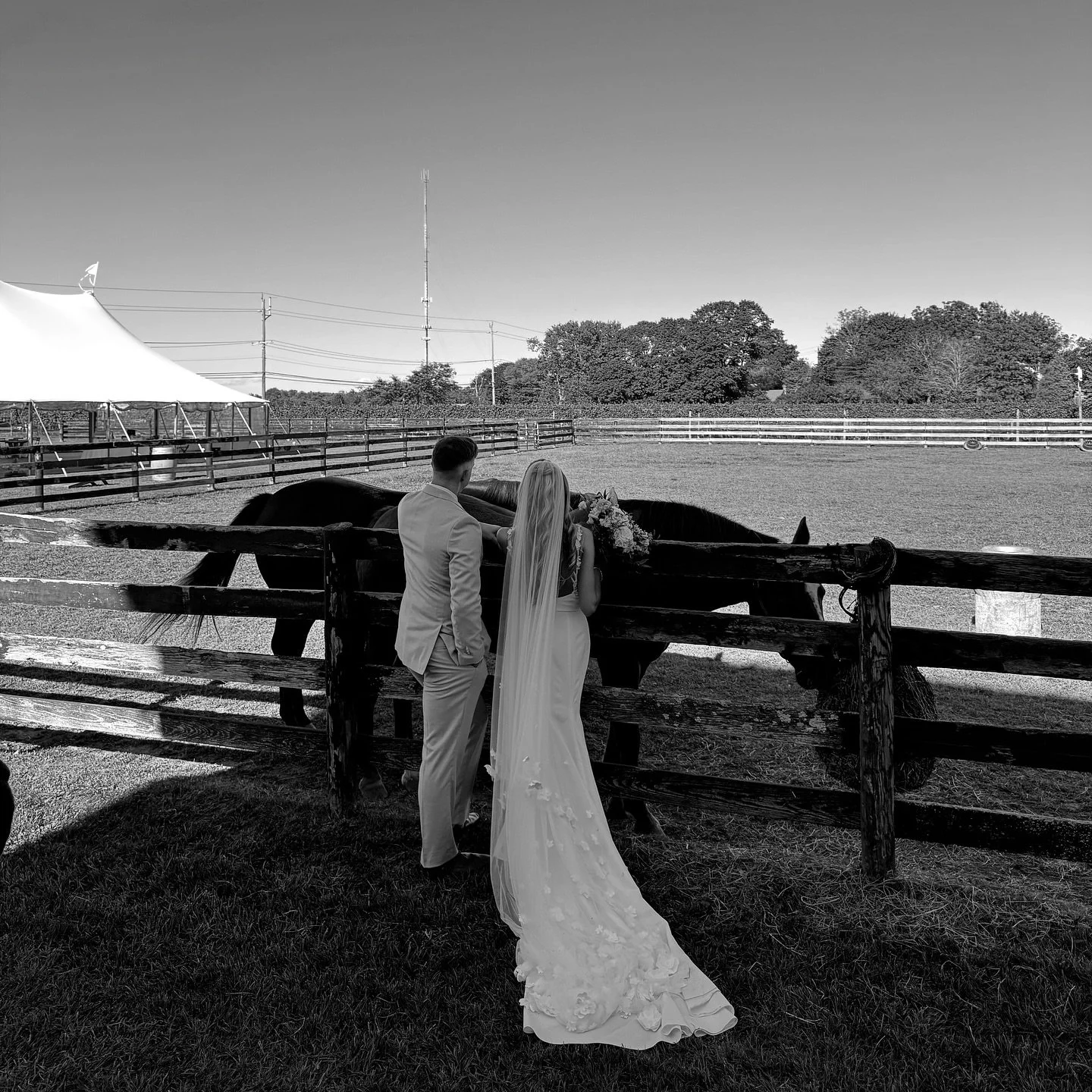 I love a good rustic wedding 🤎 Congratulations to Abby &amp; Joe. Thank you for letting me capture your day. 
&bull;
&bull;

Venue: @rgnyvineyard 
Photographer: @alexanderthomasco shot by @briannamarico 
Video: @craigjamesvideo 
Content: @ivorysocia