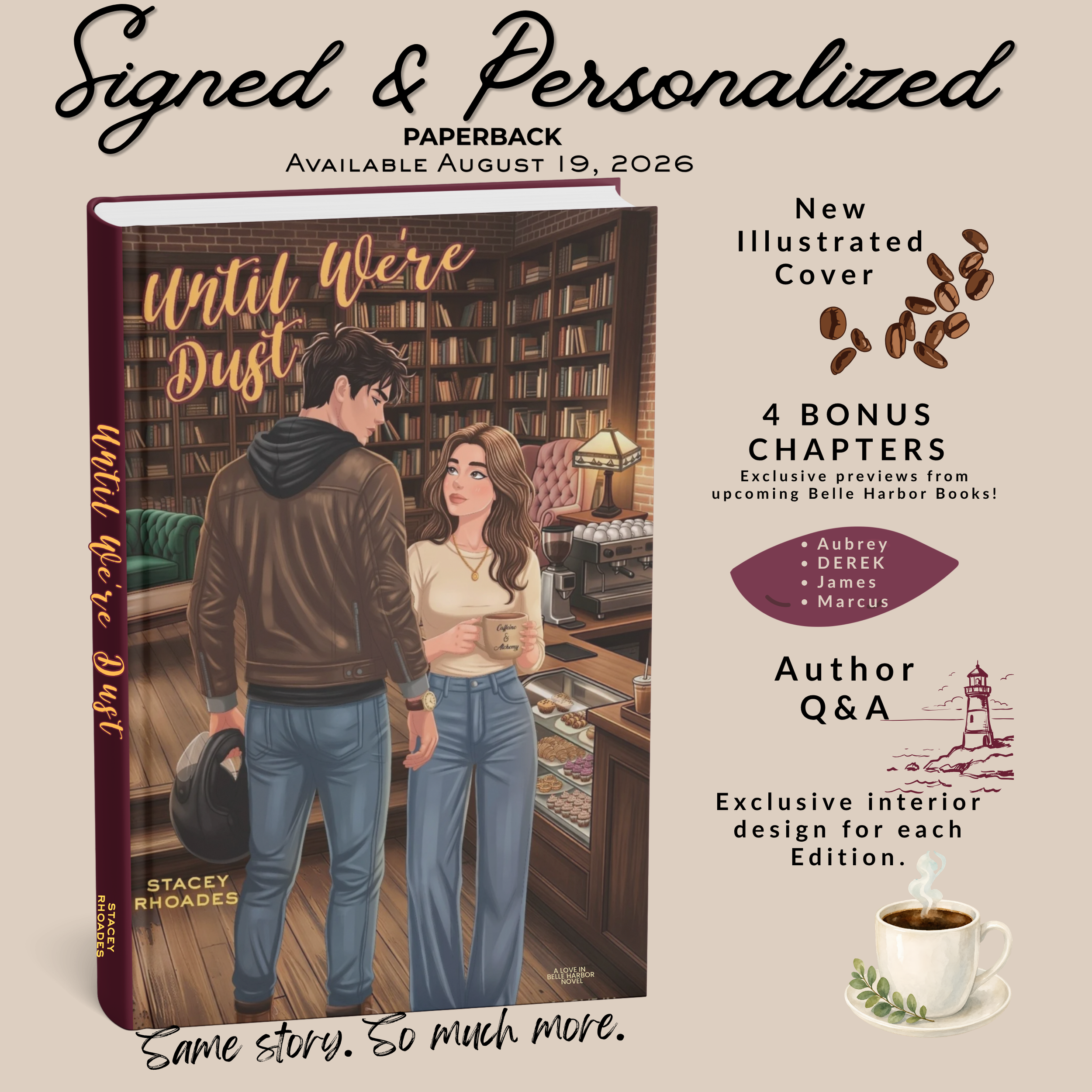 Until We're Dust Paperback: Signed and Personalized