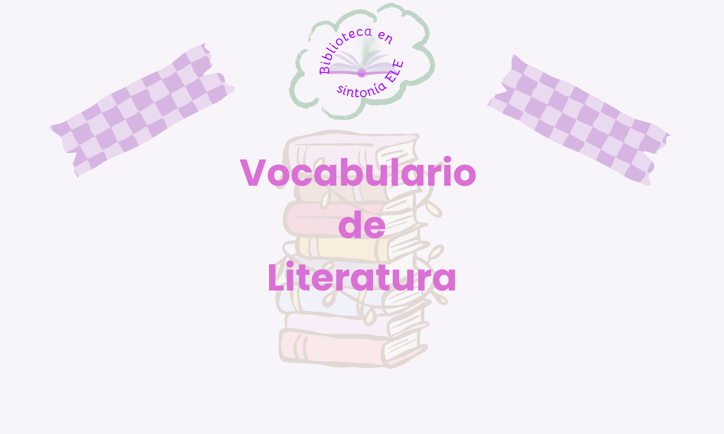 Vocabulario de Literatura 