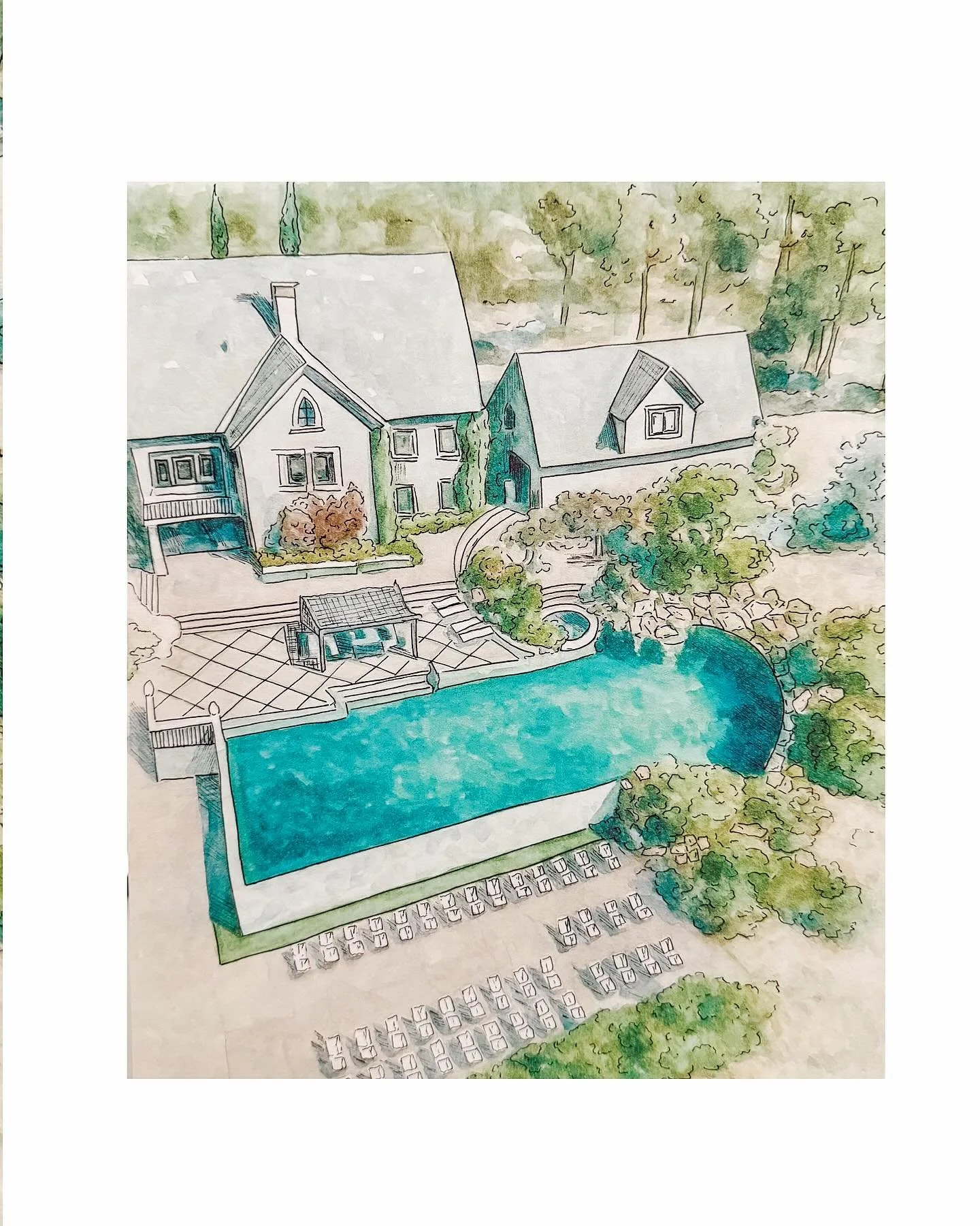 Had to share another beautiful wedding venue and all the details this commission entailed! 🤍

Need the perfect sentimental gift for someone, or even for yourself?! Message me on my website, let&rsquo;s create!