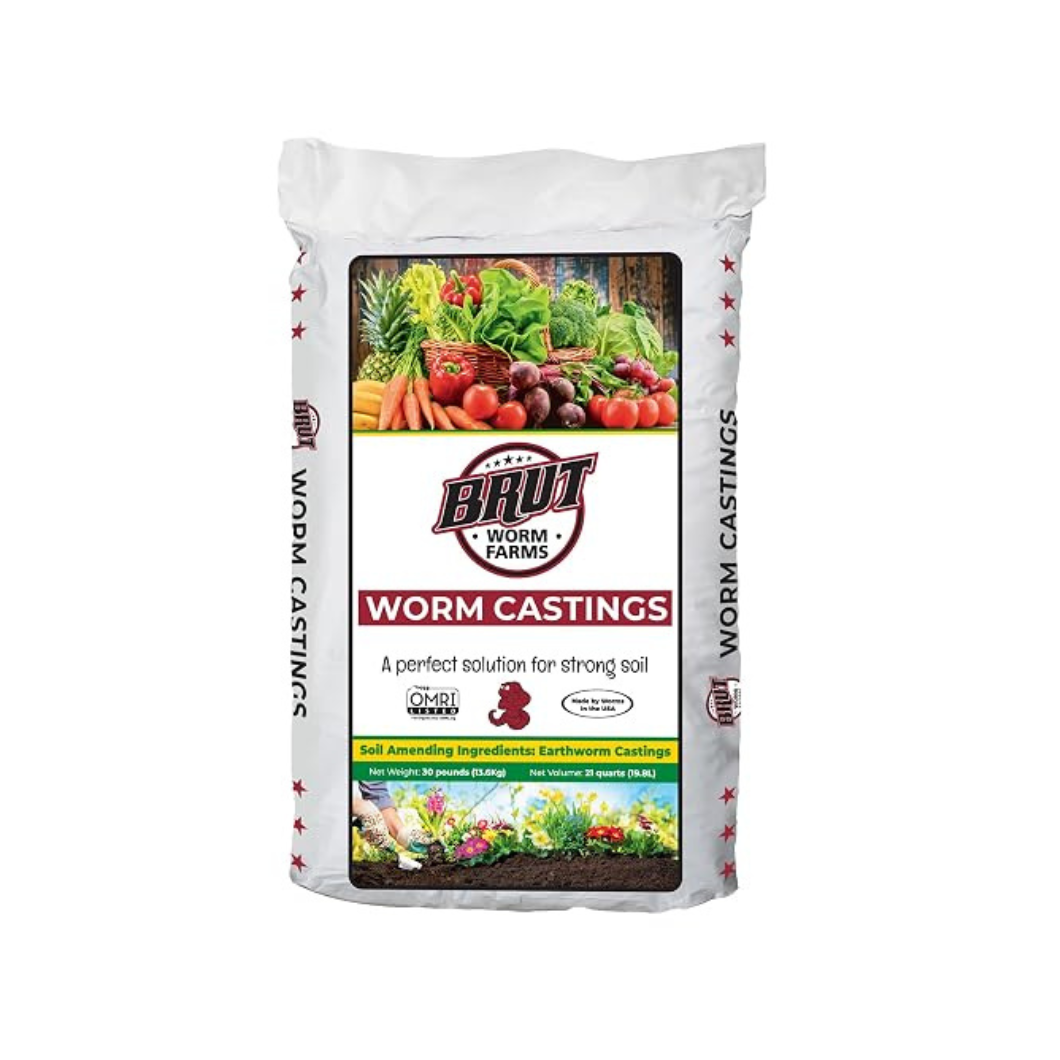 Brut Worm Farms Organic Worm Castings