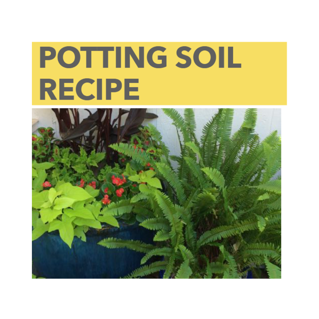 Potting Soil Recipe - Digital Download