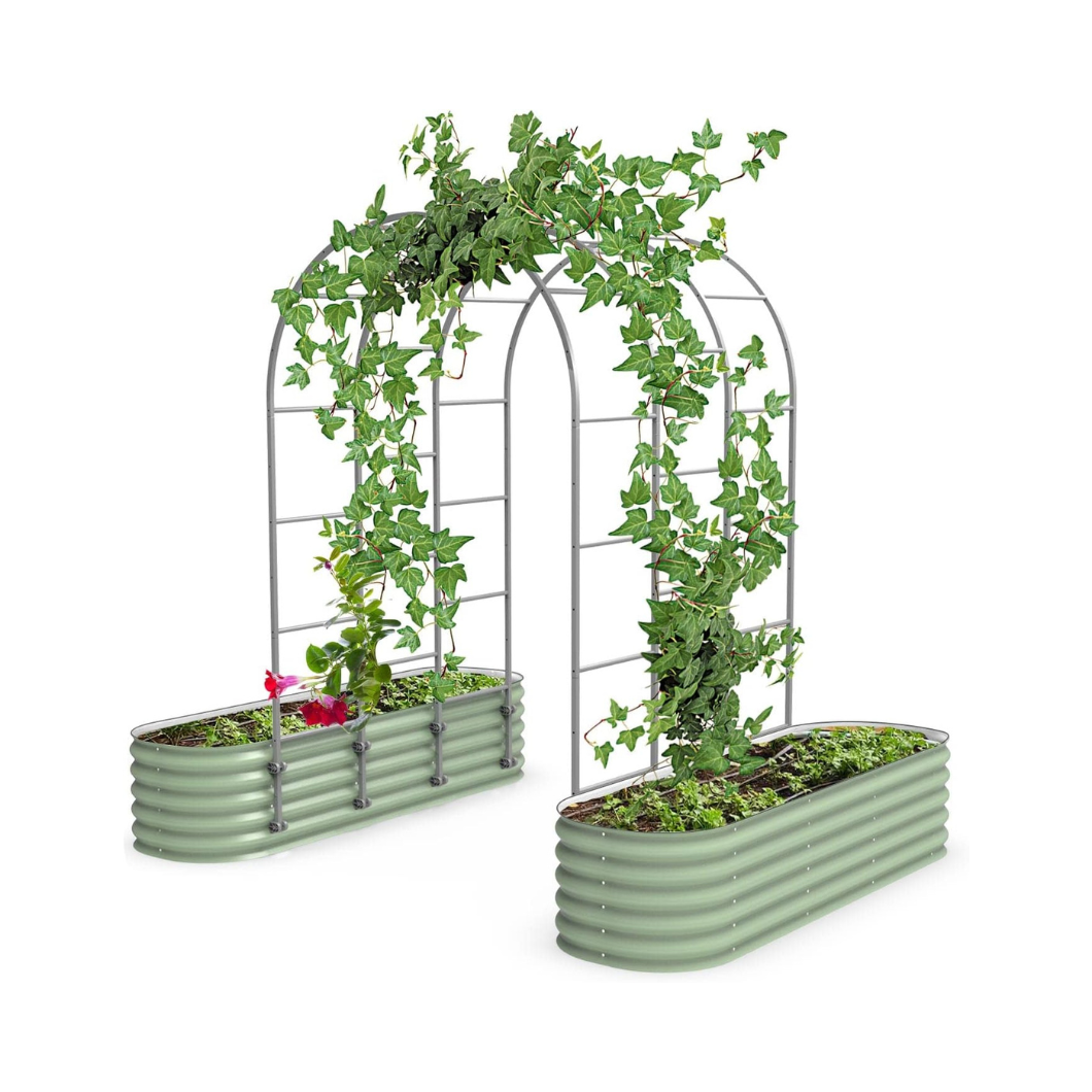 Vego Garden Modular Arched Trellis System
