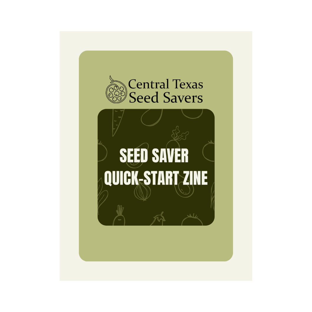 Seed Saver Quick-Start Zine - Free Digital Download