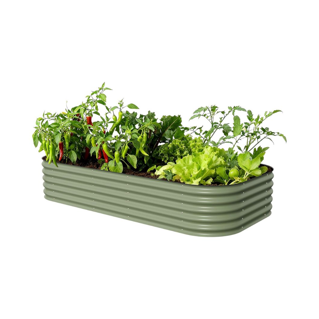 Vego 10 in 1 Jumbo Modular Metal Raised Garden Beds