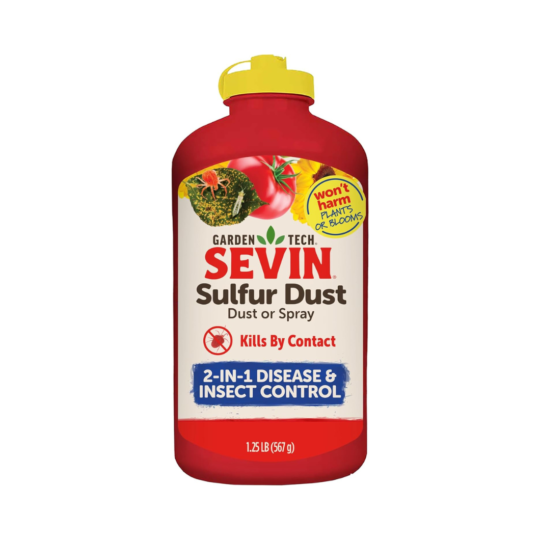 Dusting Sulfur for Chigger Repellent on clothing