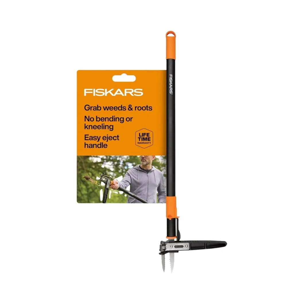 Fiskars 3-Claw Stand Up Weed Puller Tool