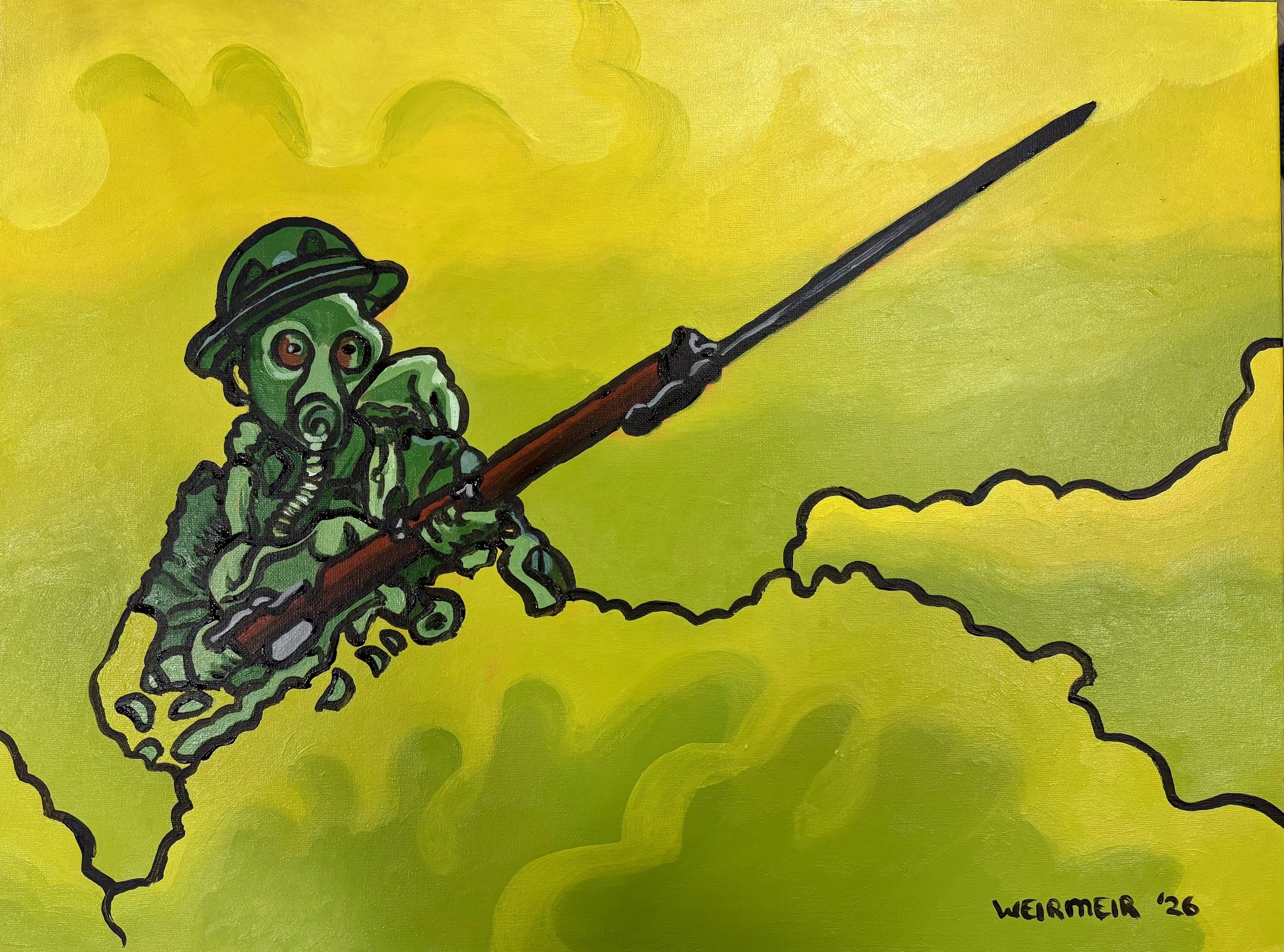 "British Soldier In Mustard Gas" (Sold 🔴)