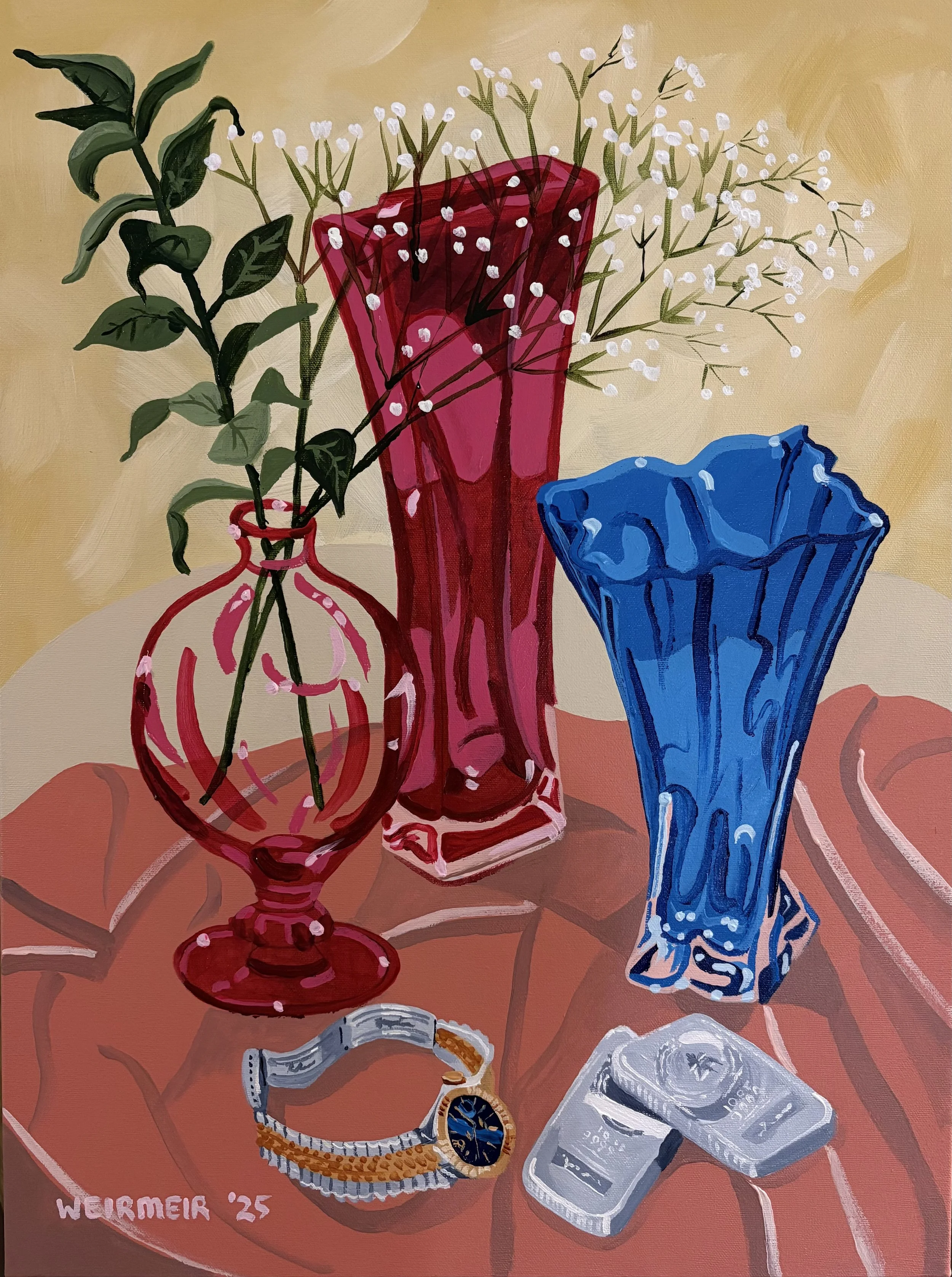 "Rolex, Silver Bars and Crystal"