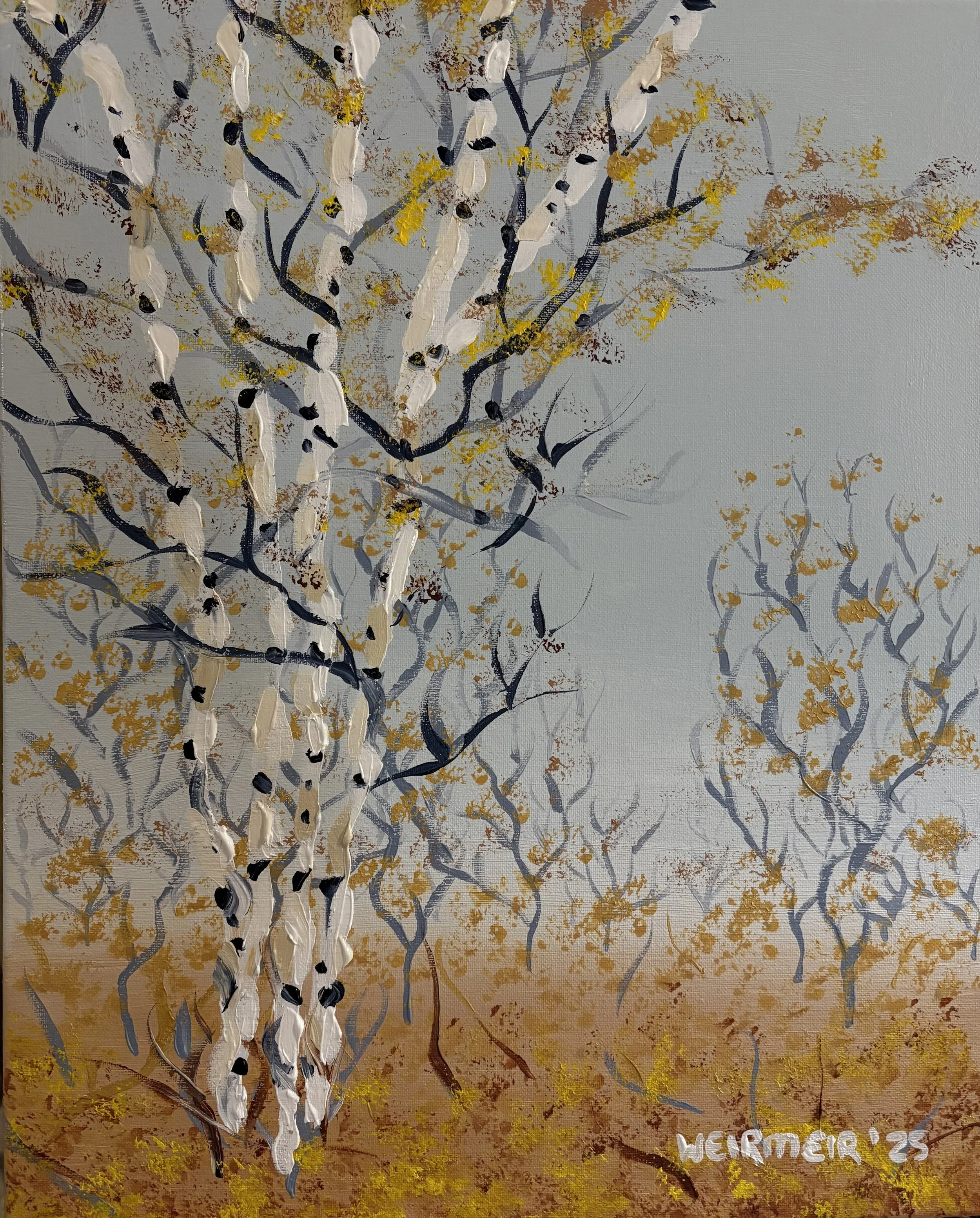 "Fog In the Birch Trees 2"