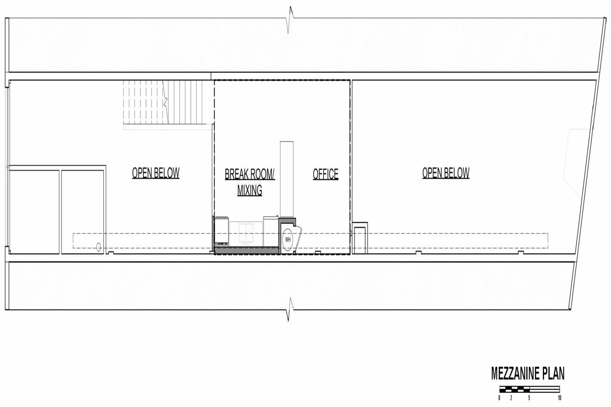 Levitch Mezzanine Plan for BIBO Salon