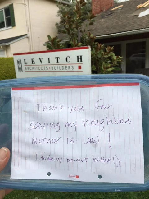 Thank you note for neighbors mother in law!