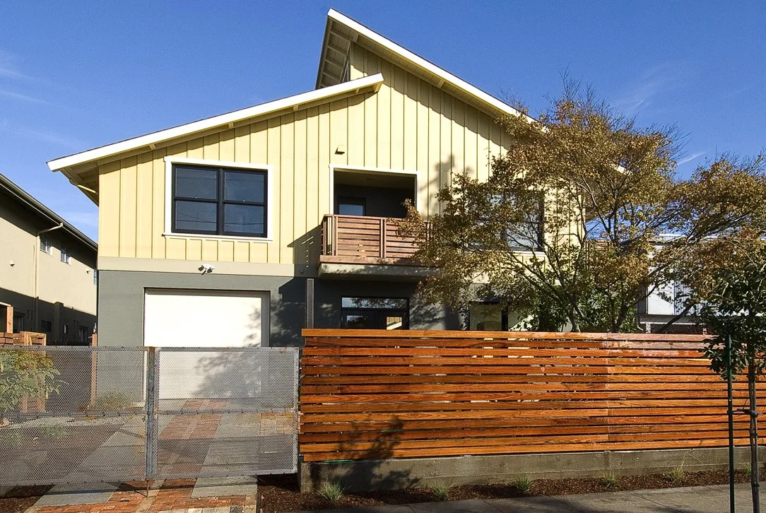 Exterior view of Green Development Project in Berkeley, CA