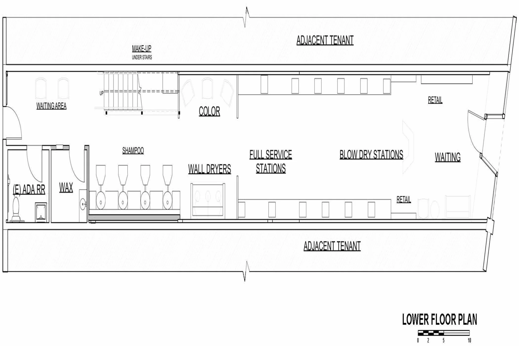 Levitch Lower Floor Plan for BIBO Salon