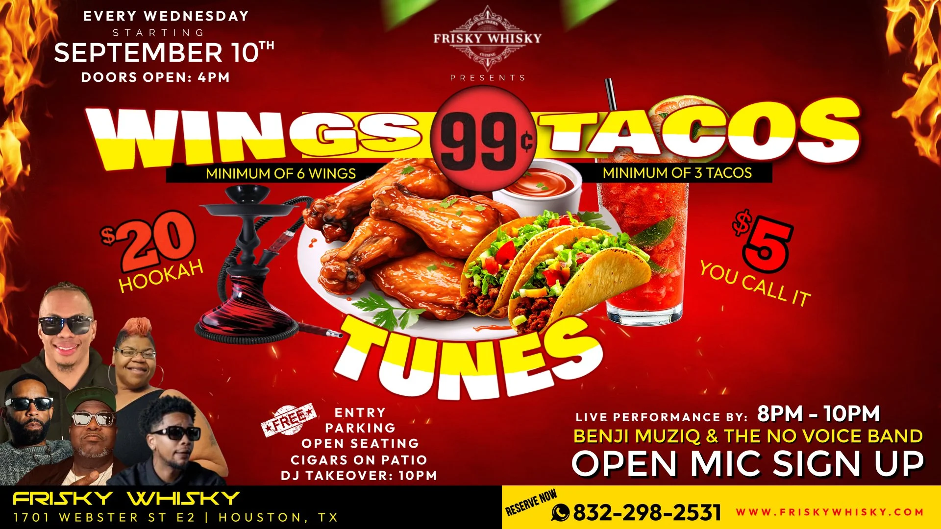 WINGS, TACOS, & TUNES