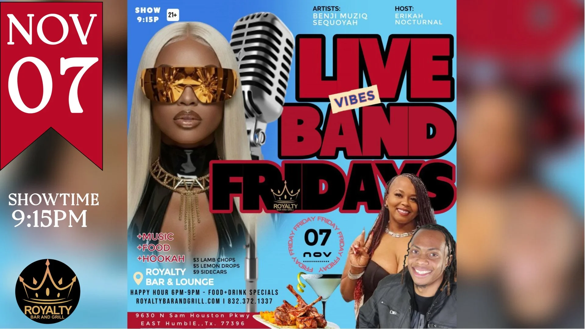 FRIDAY LIVE BAND VIBES 