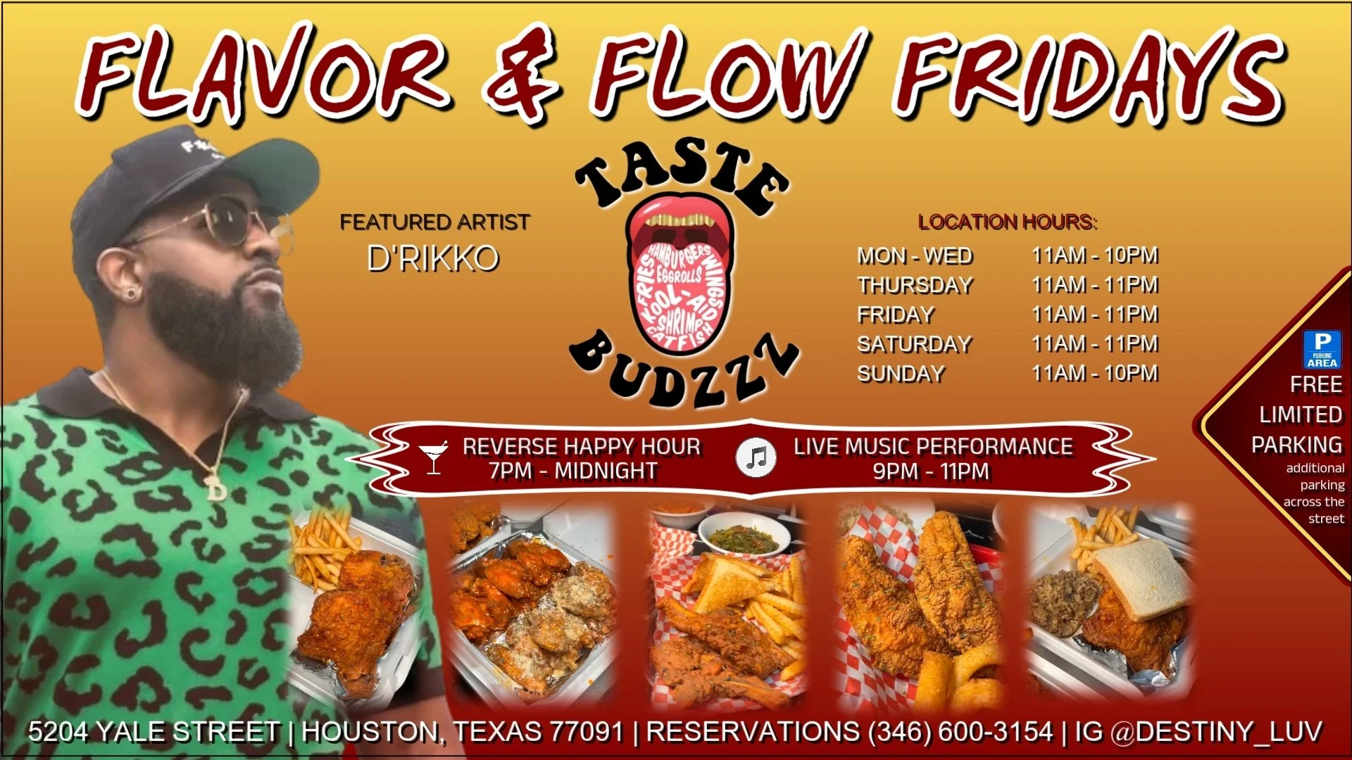Flavor &amp; Flow Fridays 