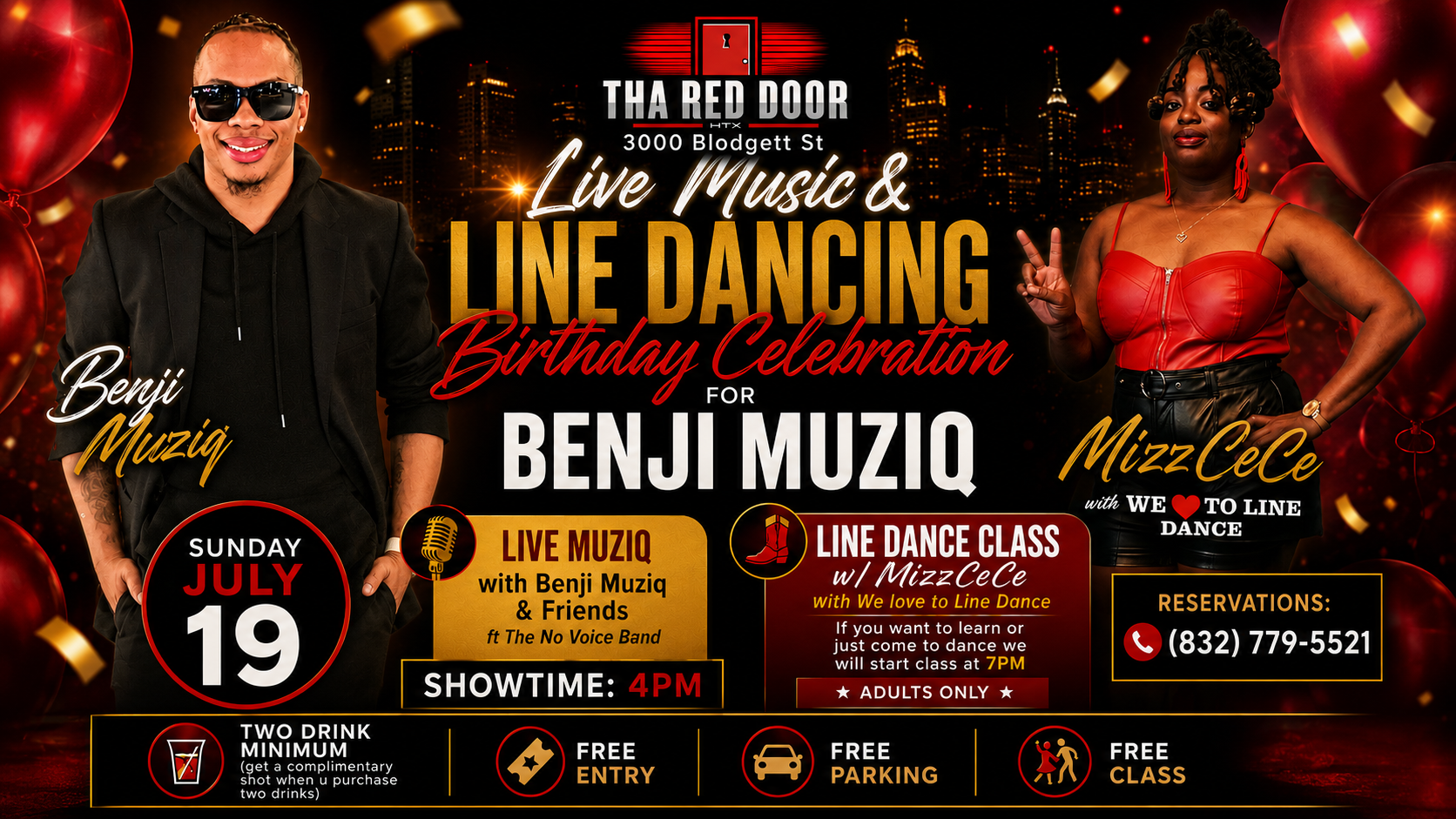 THA RED DOOR SUNDAY FUNDAY