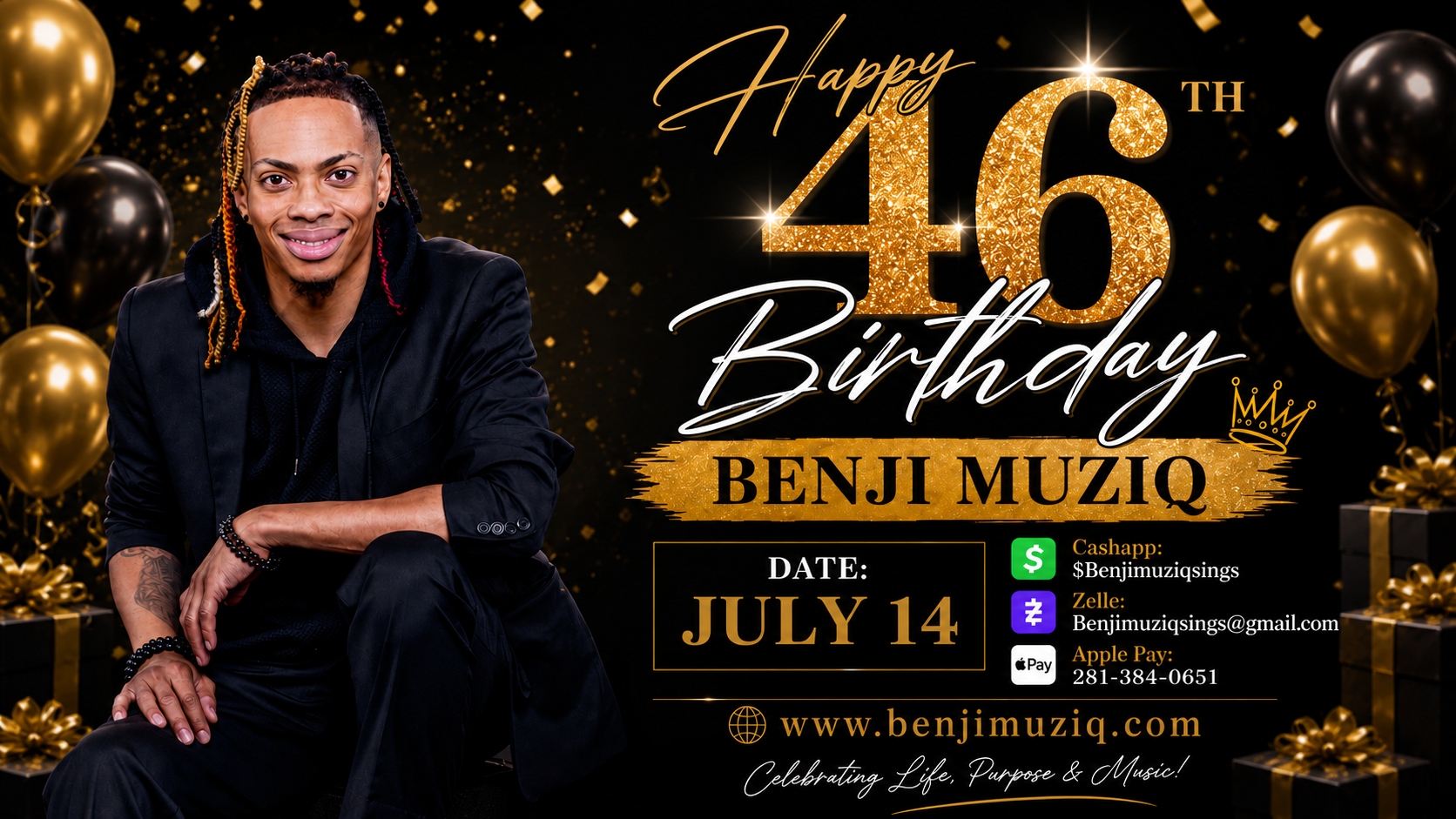HAPPY BIRTHDAY BENJI!!!