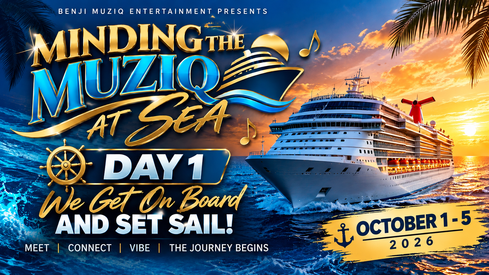 We Are Setting Sail!