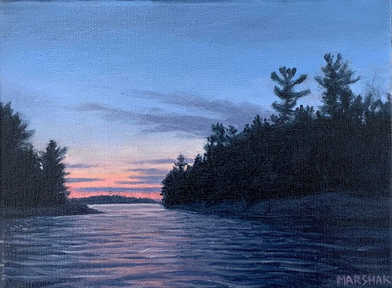 David Marshak, The Spot, 36x48, oil on canvas
