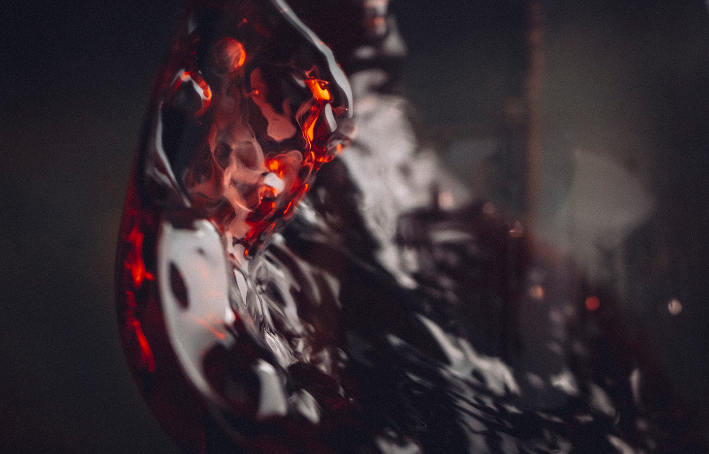 Close-up of a Adonna Wines Pinot Noir