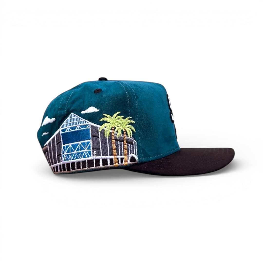 Loud Culture For The City Of San Jose Snapback Hat Side View .JPG