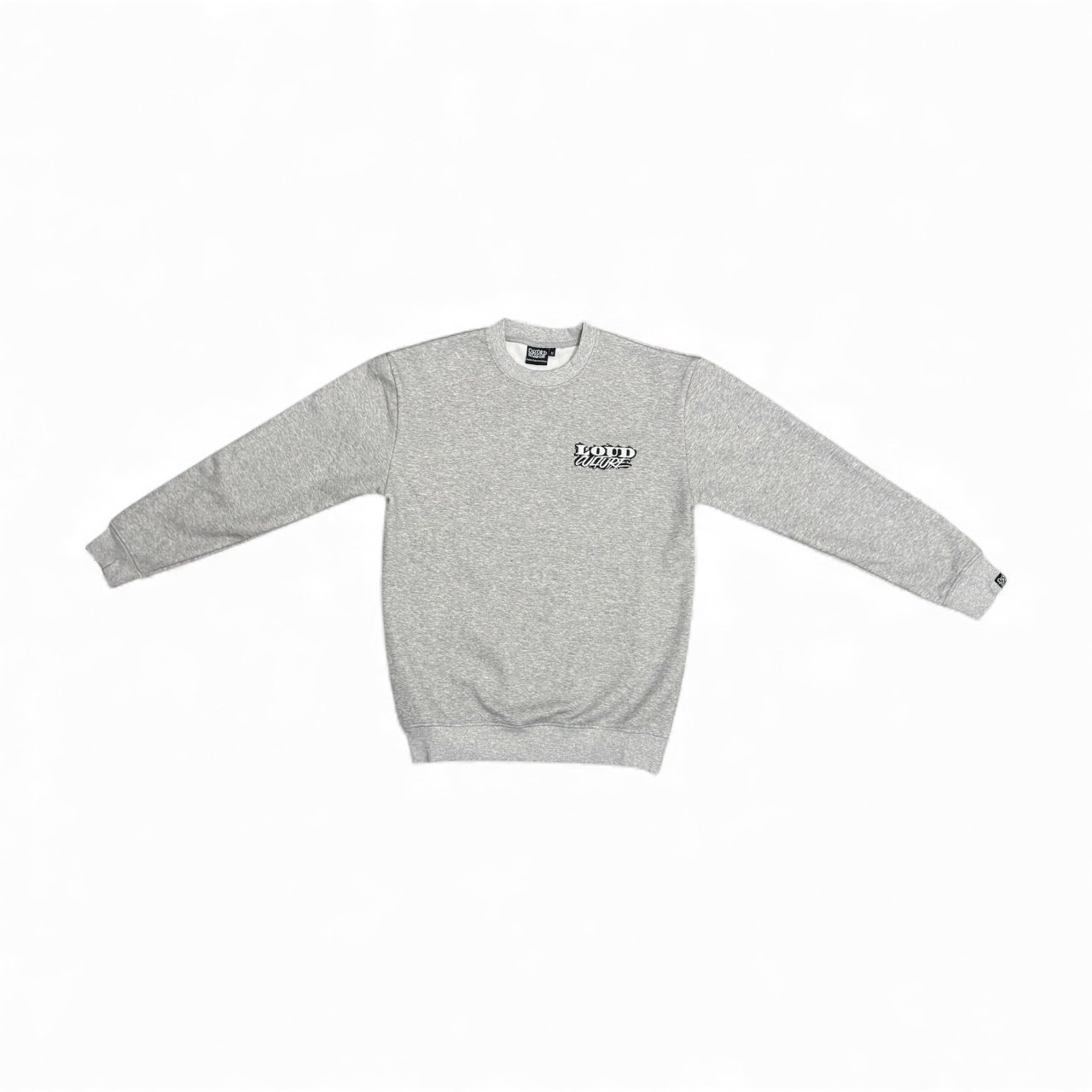Loud Culture Light Grey Luxury Crewneck .JPG