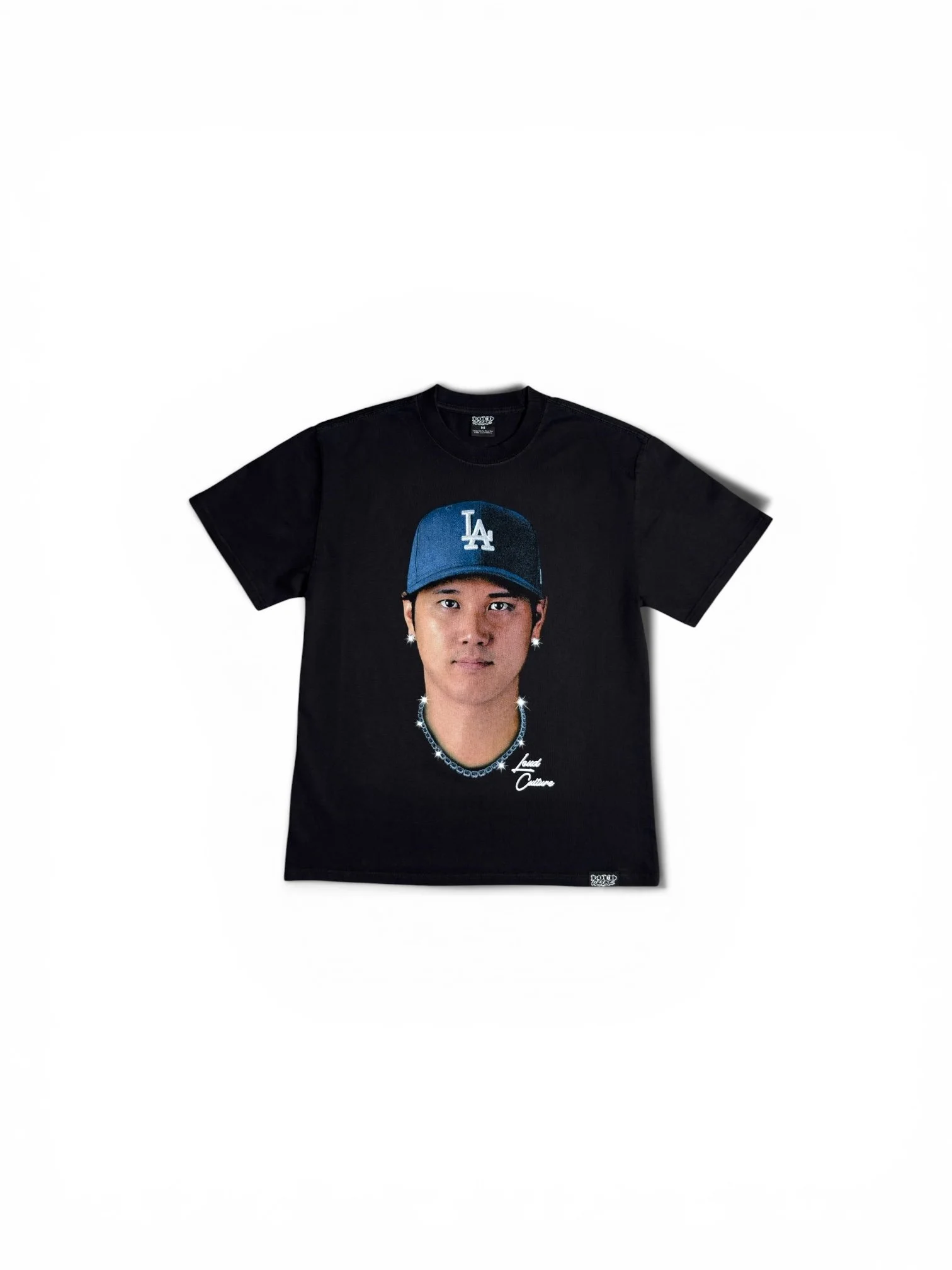 Shohei Ohtani Player Portrait Oversized Tee (Black)