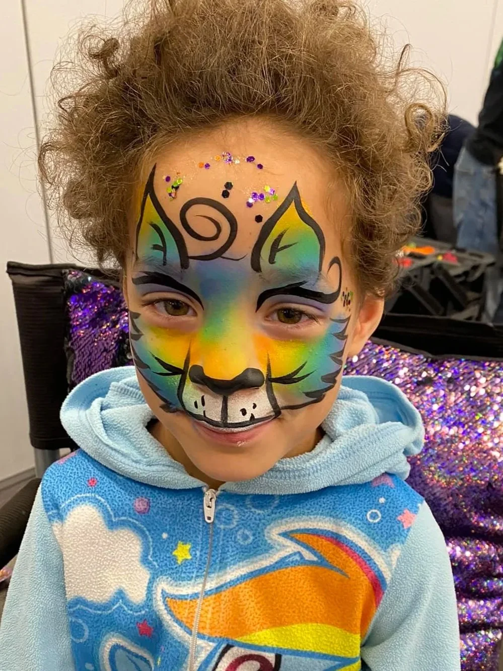 Face Painting at a school event