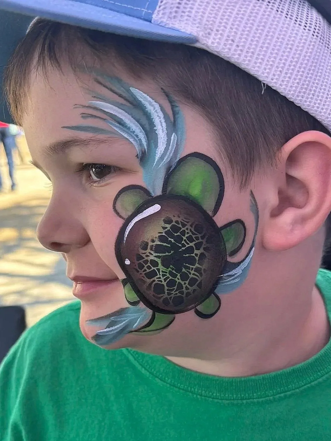 Turtle Face Painting  Ottawa Corvette Show