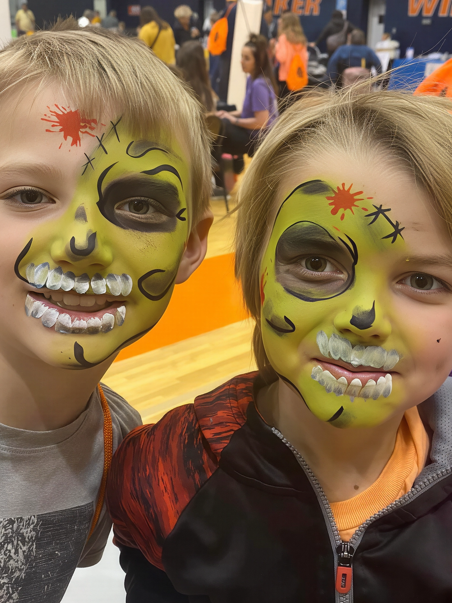 Halloween Designs at a school event