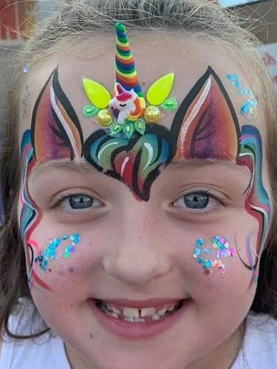 Face  Painting at Johnson County Fair
