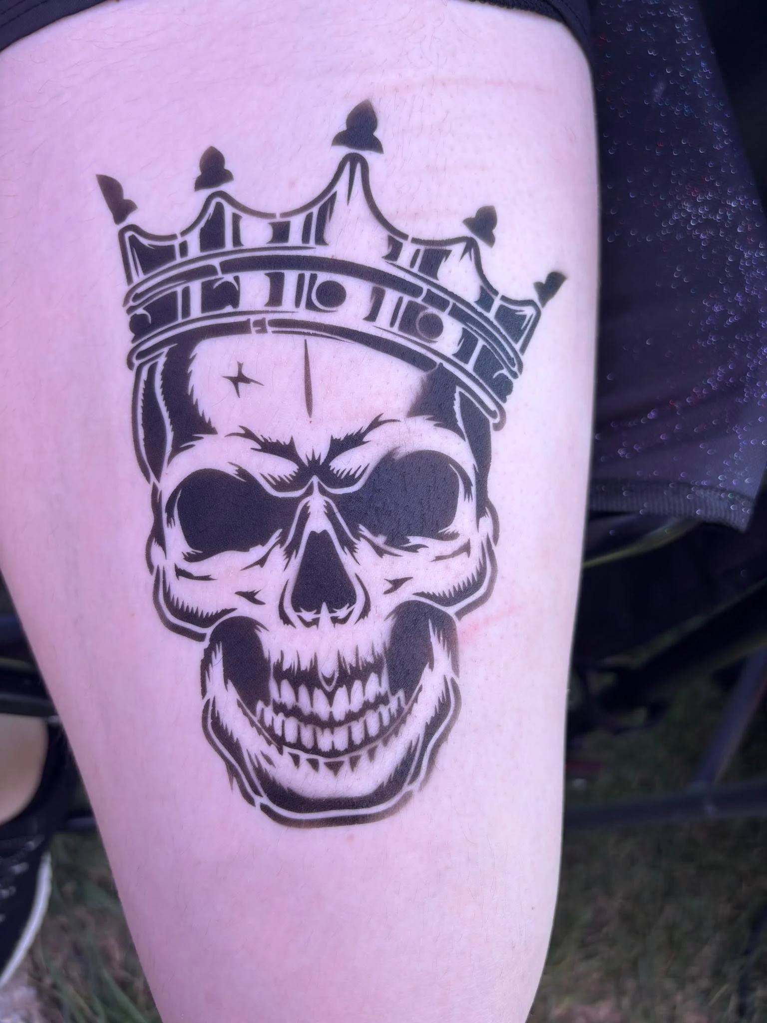 Airbrush Tattoo's Johnson County Fair