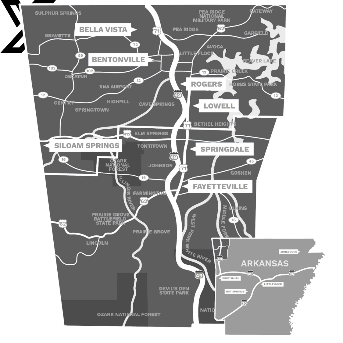 Northwest Arkansas service area for mobile auto detailing