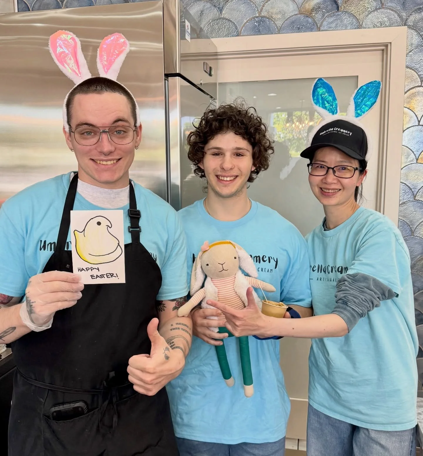 Hoppy Easter! 🐰🍦
The only thing better than finding eggs&hellip; is finding your favorite scoop 💛
Come celebrate with something sweet today!
#EasterTreats #IceCreamLovers #HoppyEaster #UmbrellaCreamery #scooplocal