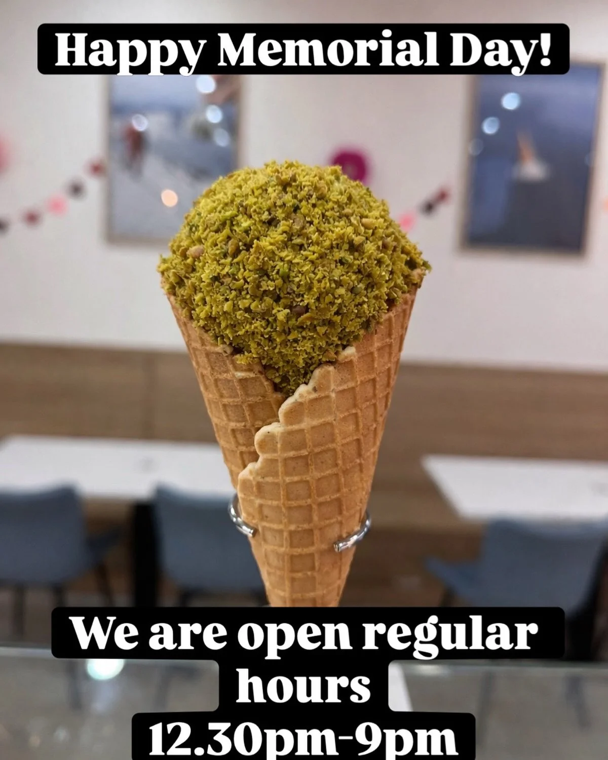Wishing everyone a meaningful and safe holiday from Umbrella Creamery 🍦❤️

We are open regular hours 12.30pm-9pm