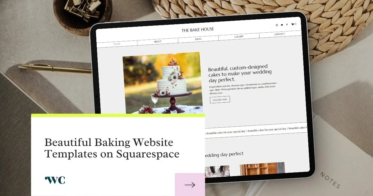 5+ Beautiful Baking Website Templates on Squarespace