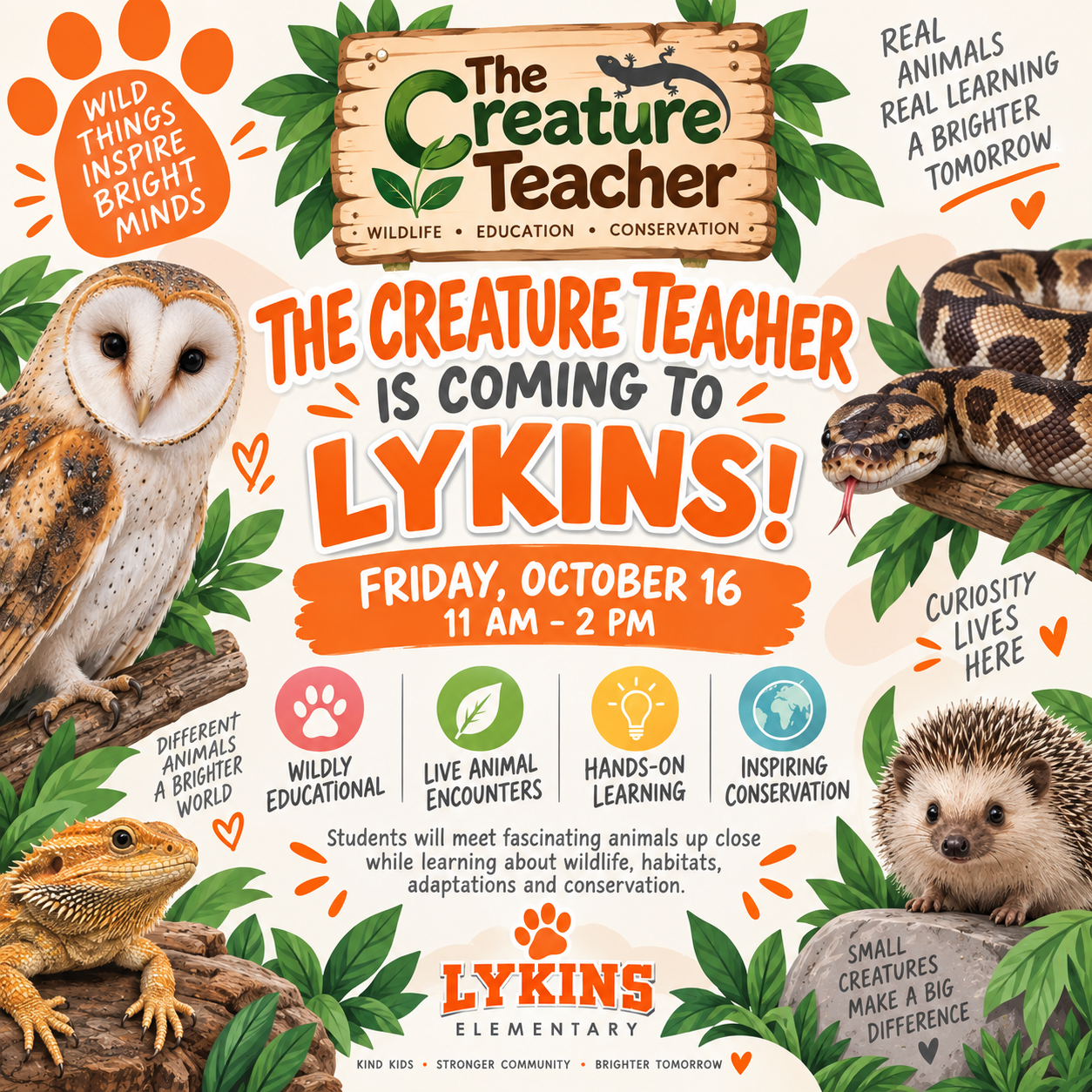Creature Teacher Program