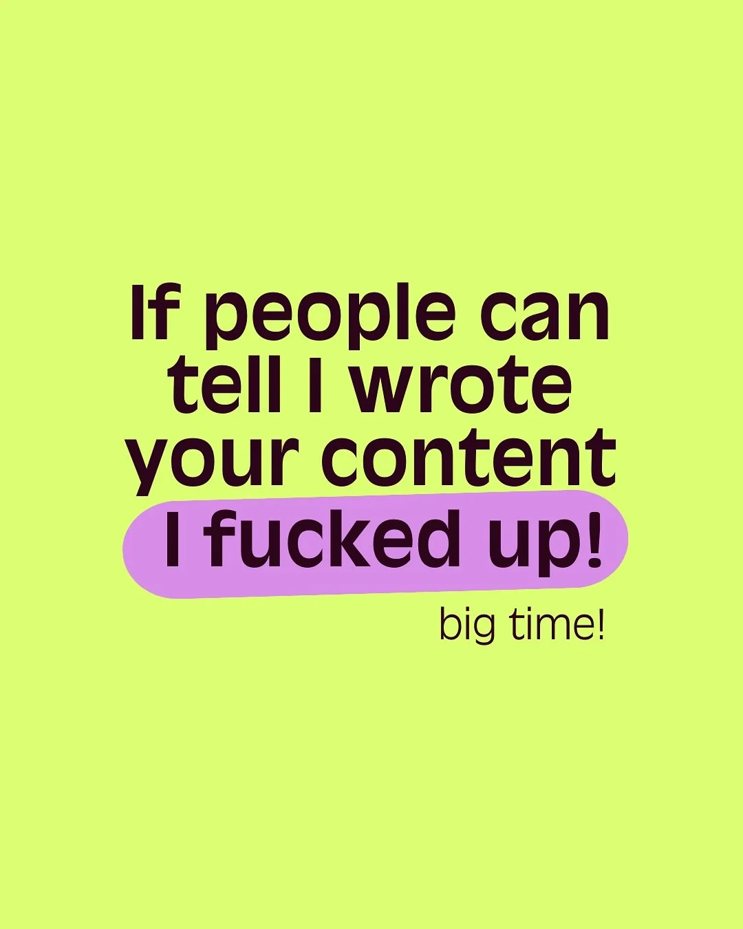 You don&rsquo;t want someone to just take content off your plate.

You want someone who can:

✅ Crawl inside your brain and steal your thoughts.

✅ Make your content sound so much like you, your best mate wouldn&rsquo;t know the difference.

✅ Captur