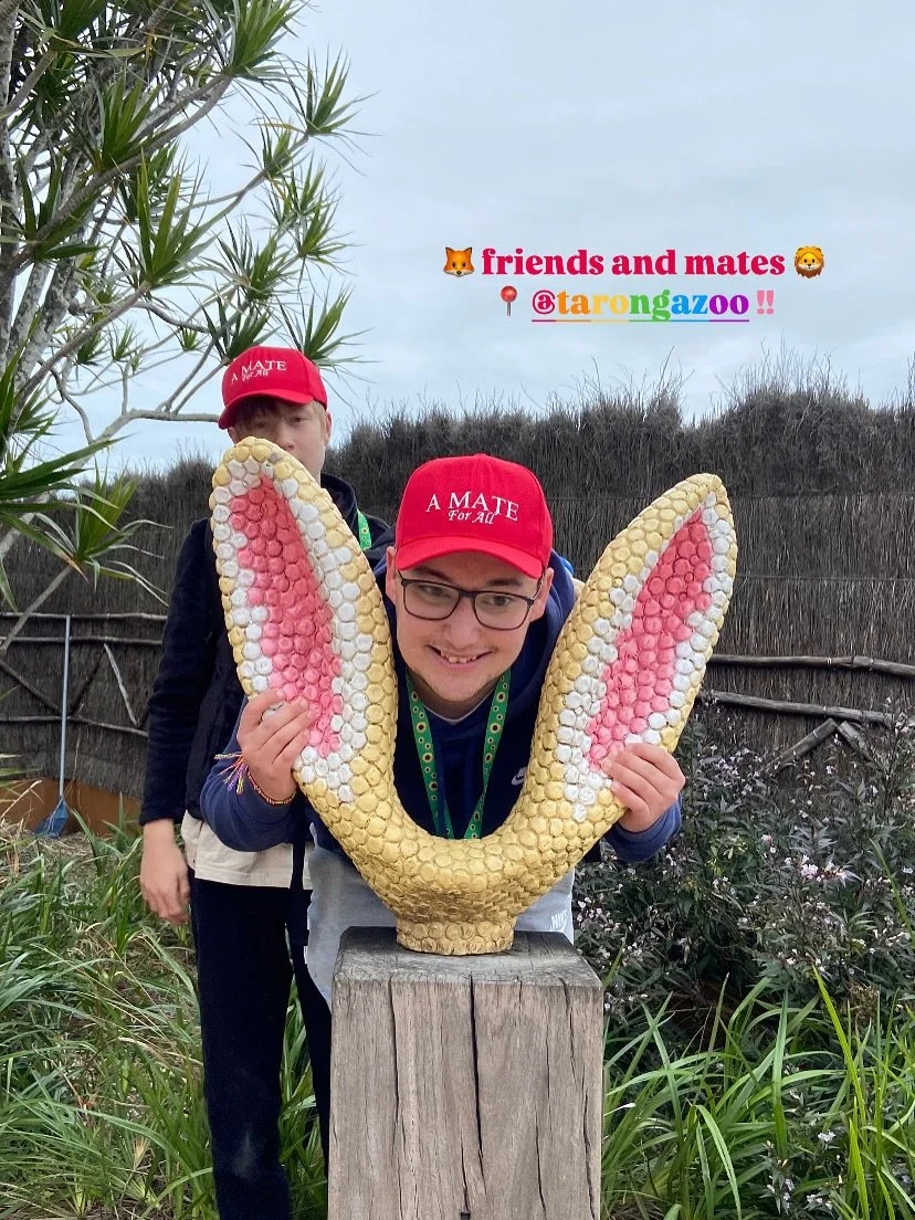 Take us back to the holidays!! 🦊🐾
Fennec fox ears on, smiles all around &mdash; today&rsquo;s throwback is from our wild day out at 📍 Taronga Zoo! From cheeky monkeys to fierce lions, and a whole lot of laughter in between 🦁🎉

At @amateforall , 