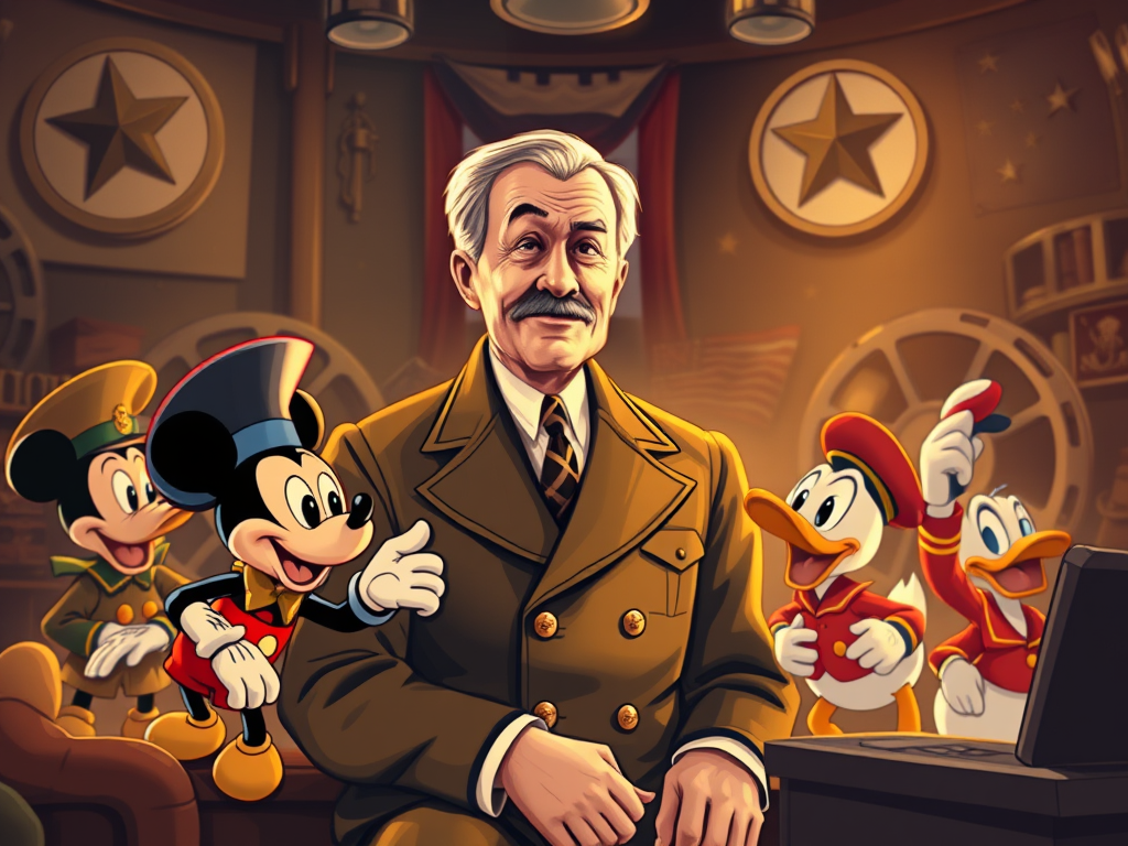 Walt Disney’s Role in World War II: Animation, Patriotism, and Propaganda