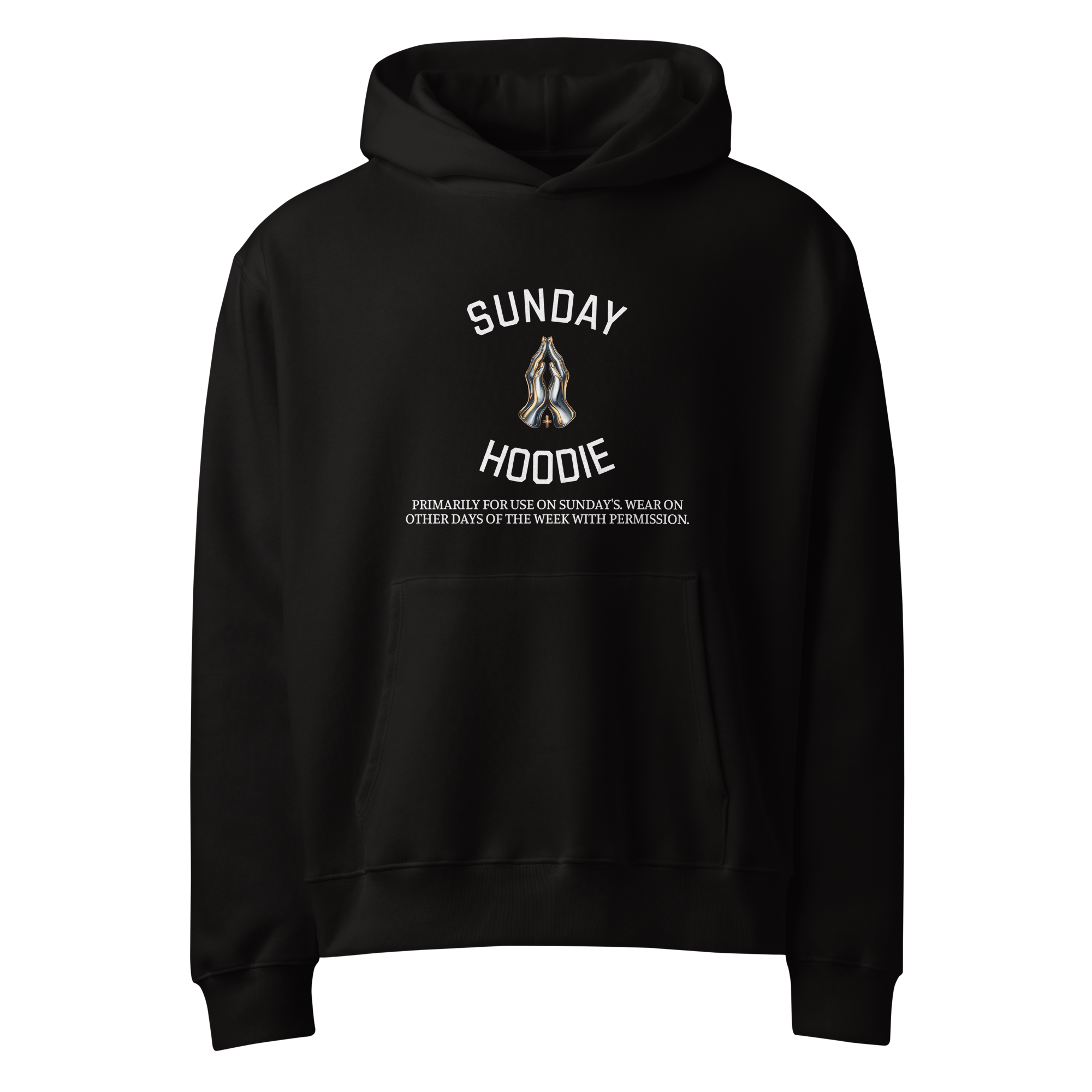 Sunday Hoodie - Oversized heavyweight hoodie