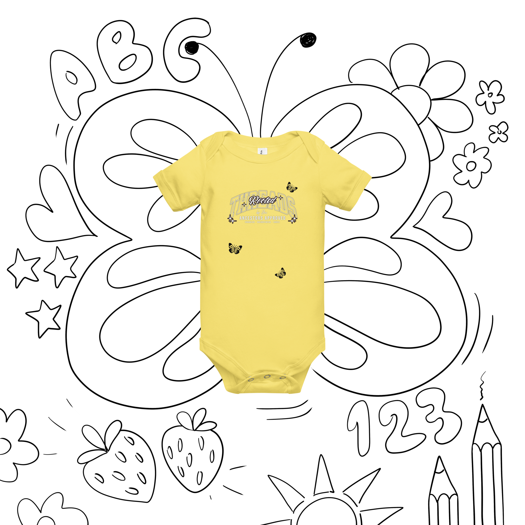 baby-short-sleeve-one-piece-yellow-front-69d07b5e375a6.png